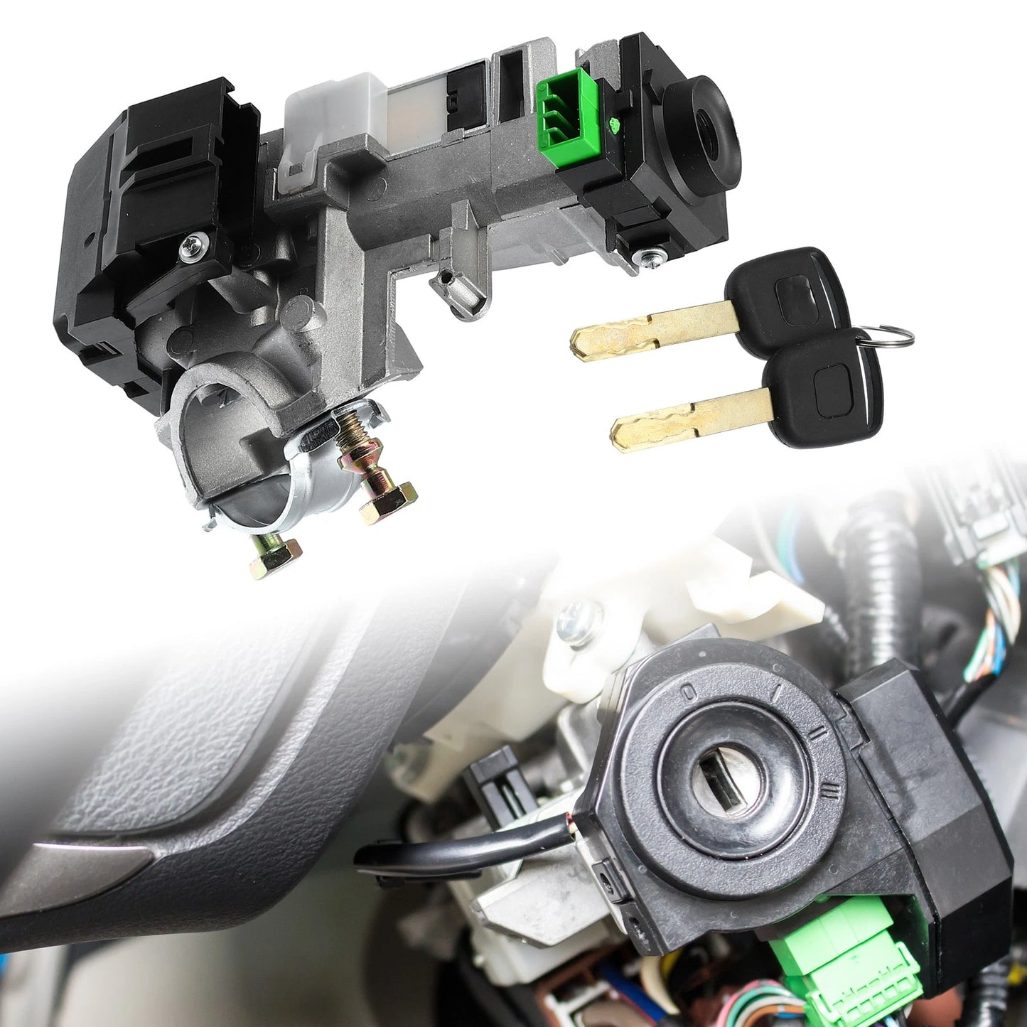 Ignition Switch Lock Cylinder Assembly Kit for Honda Accord (2013-2017)