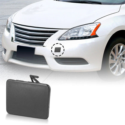 Front Bumper Tow Hook Cover Cap for Nissan Sentra (2013-2015)