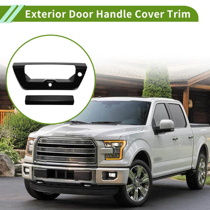 Gloss Black Exterior Trim Tailgate for Ford F150 (2015-2020)