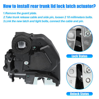 4 Pcs Power Door Lock Actuator Motors for Toyota 4Runner, Camry, RAV4, Scion iQ