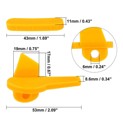 Demount Head Plastic Insert Repair Kit 2.09x0.71x1.14 for Motorcycle