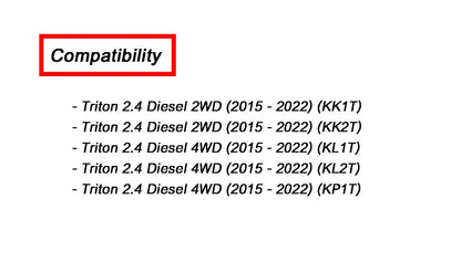 A/C Compressor for Mitsubishi L200 Triton 2.4 Diesel (2015-2022)