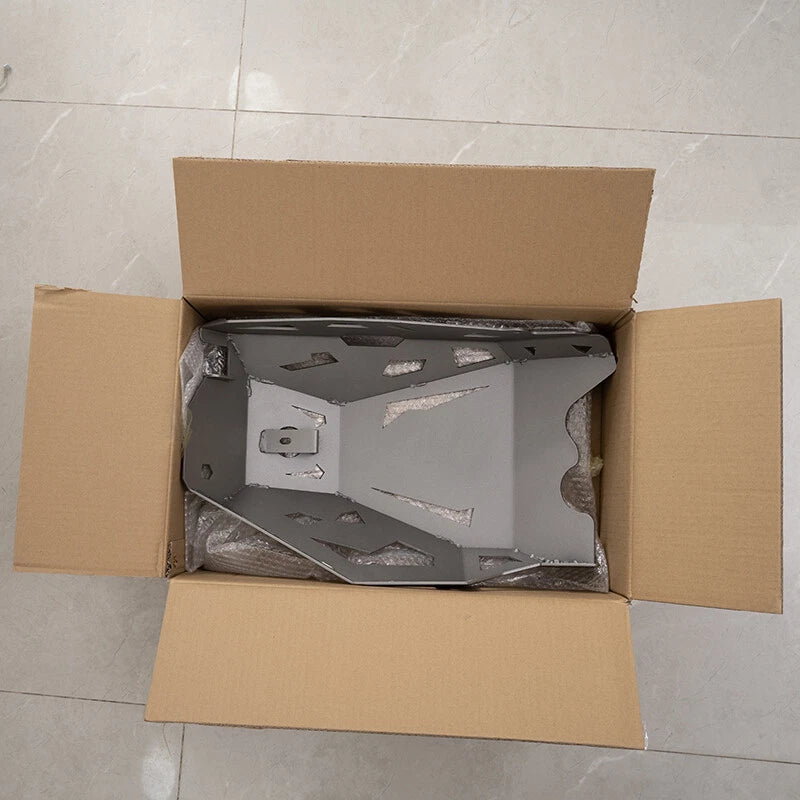 Silver Aluminum Skid Plate Engine Guard Protector Kit for Ducati DesertX (2022-Up)