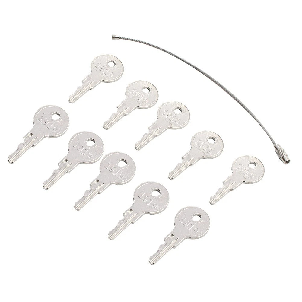 10 Pcs Ignition Key for EZGO Gas & Electric Golf Carts (1982-Up)