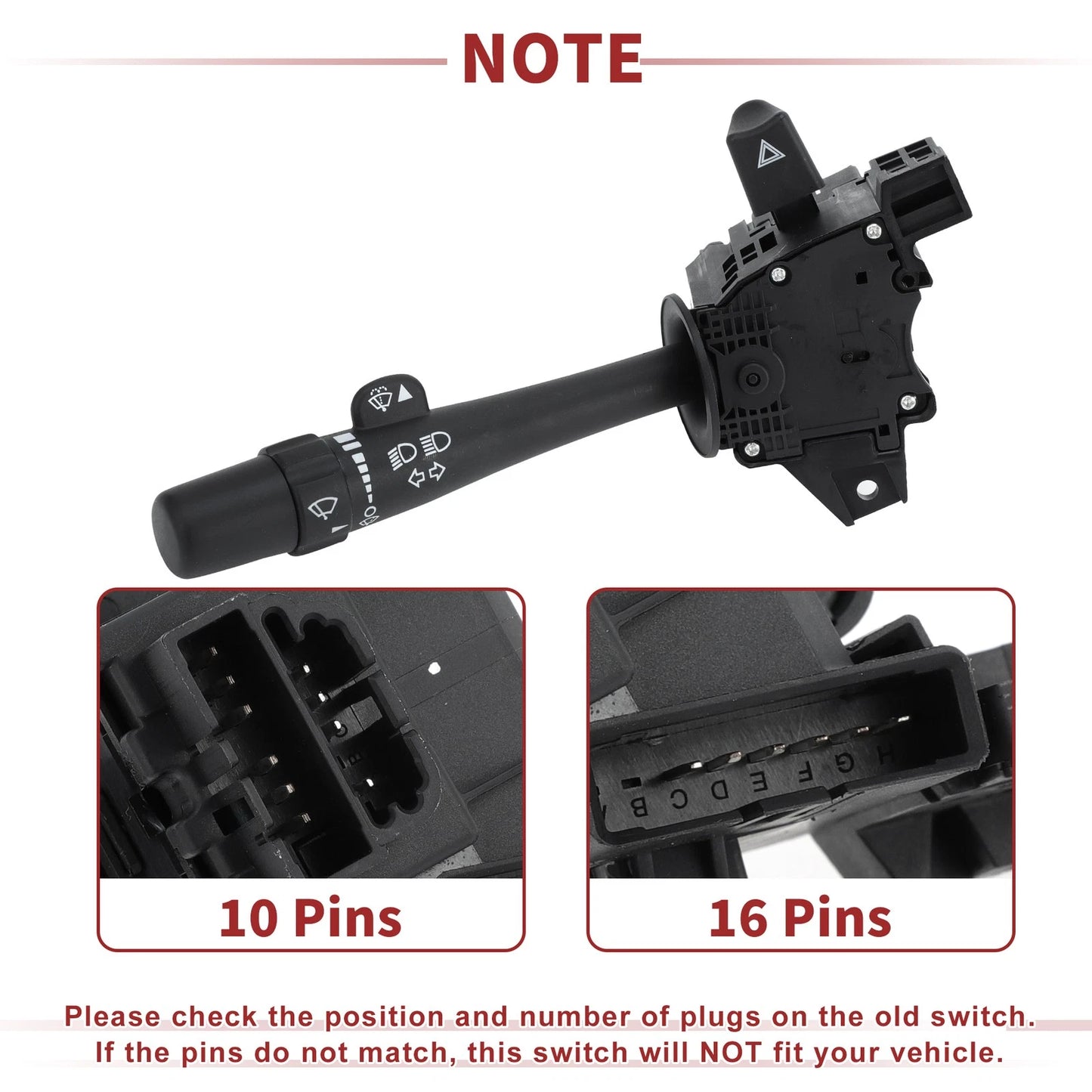 Steering Column Turn Signal Switch Lever for Chevrolet Monte Carlo