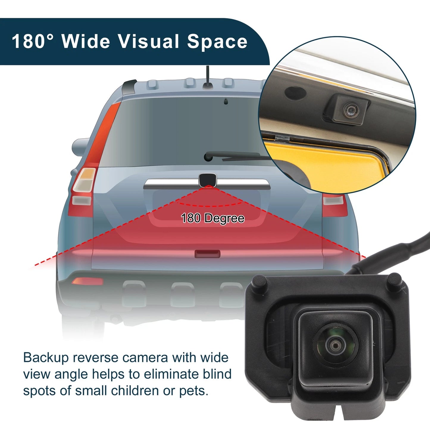 Rear View Camera for Honda CR-V EX EX-L (2017-2023)