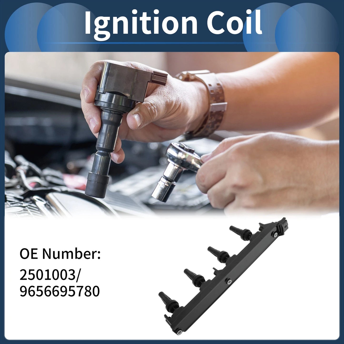 Ignition Coil Pack for Peugeot 307 (2005-2009)