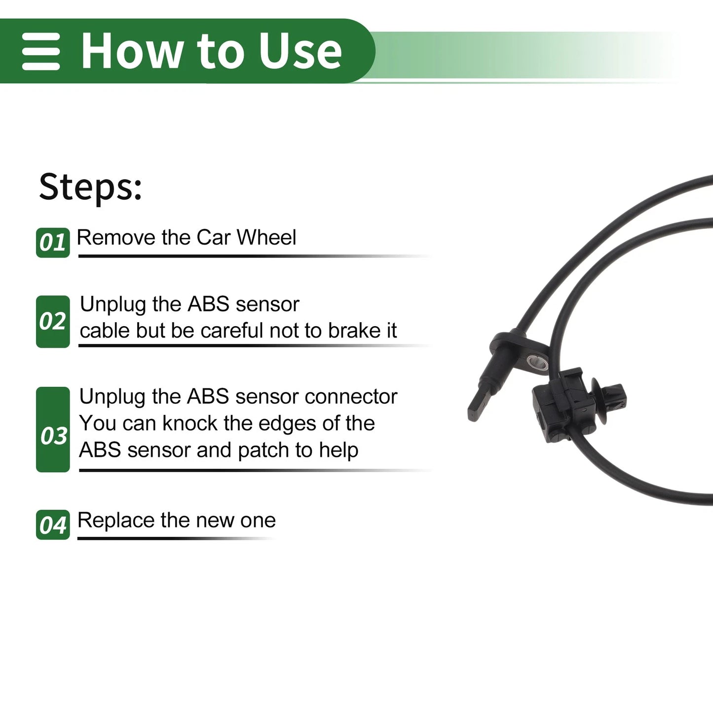 ABS Wheel Speed Sensor for Subaru Tribeca (2006-2012)