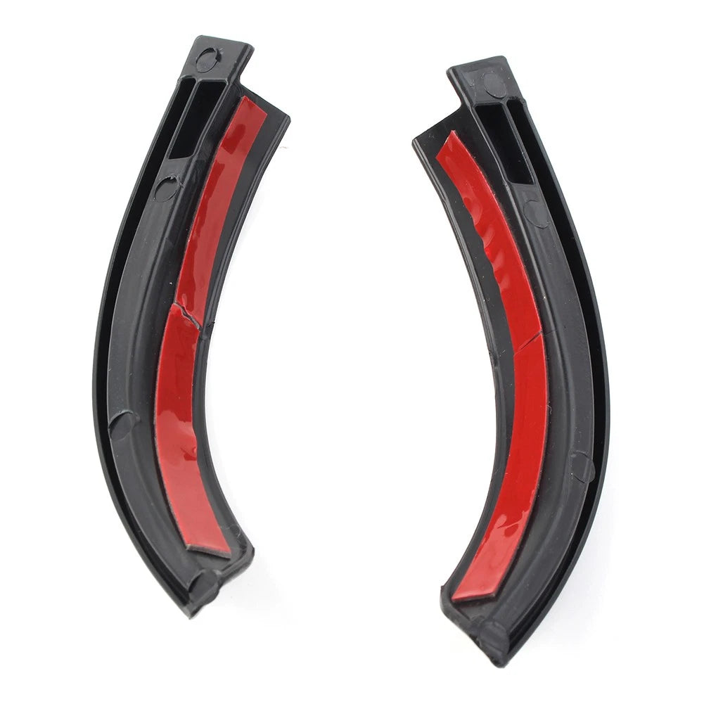 2 x Water Rain Gutter Extension Trim Covers for Jeep Wrangler JL (2018-2021)