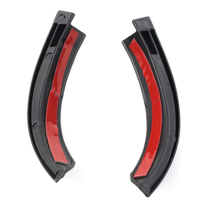 2 x Water Rain Gutter Extension Trim Covers for Jeep Wrangler JL (2018-2021)
