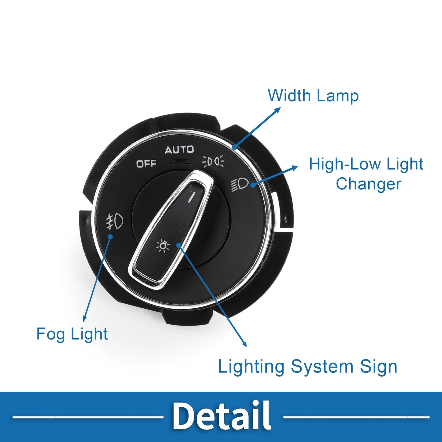 Fog Light Control Switch for Porsche Cayenne (2011-2016)