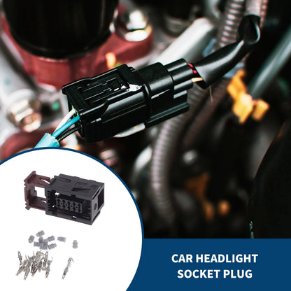 10 Pins Car Headlight Socket Plug for Buick LaCrosse (2005–2013)