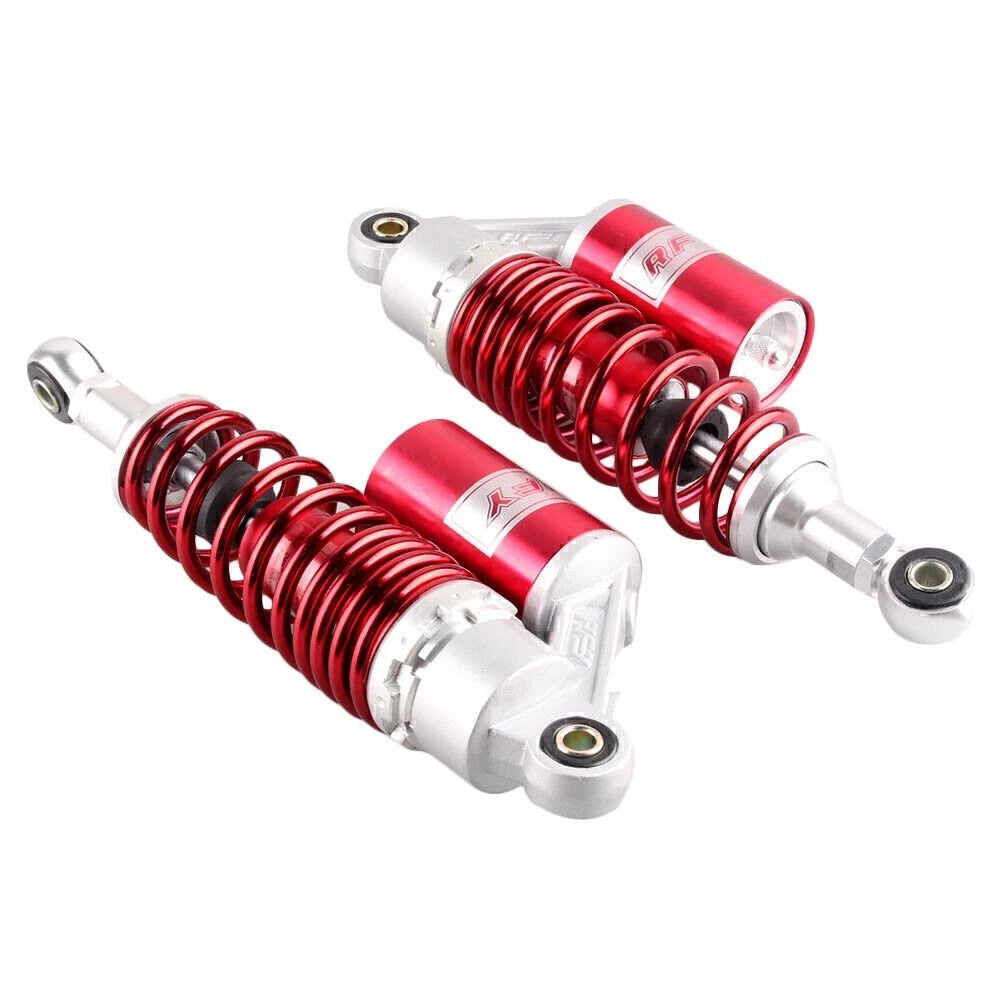 280mm 11" Air Shock Absorbers  for Scooter Bike Moped Red