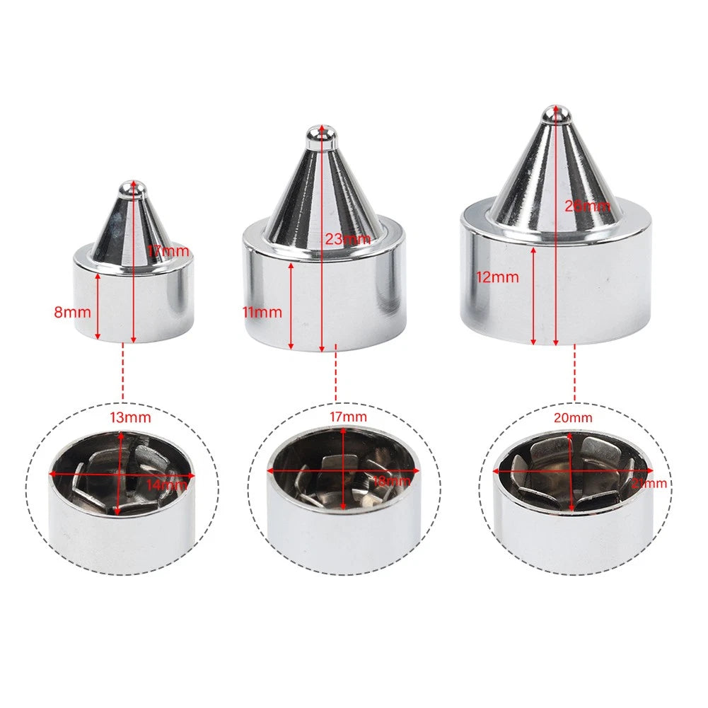 62X Engine Bolt Red Cap Kit for Harley Touring Road King Softail Trike (2018-2024)