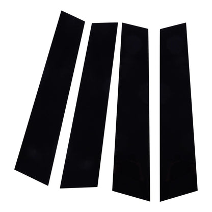 10 x Black Door Pillar Post Covers for Chevrolet Cruze (2011-2015)