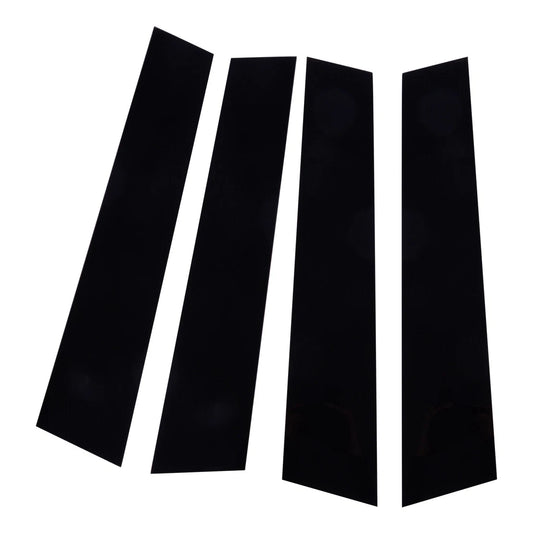 10 x Black Door Pillar Post Covers for Chevrolet Cruze (2011-2015)