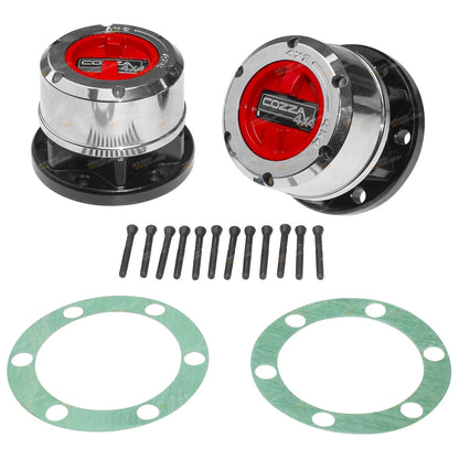 2x Free Wheeling Locking Hubs for Navara D21 D22 Frontier WD21 Terrano Pathfinder