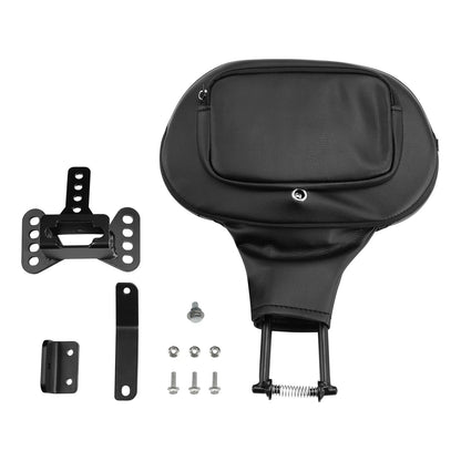 Driver Rider Backrest Pad for Harley Touring Road King Street Glide FLHT