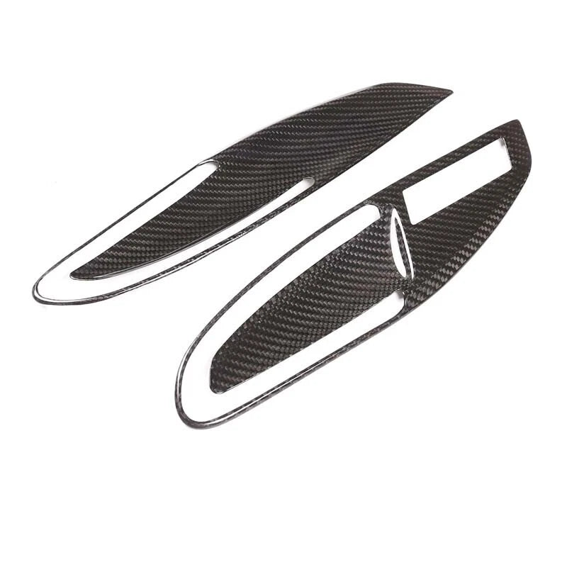 Carbon Fiber Inner Door Handle Cover Trim for Porsche 718 2016-20 / 911 2012-18