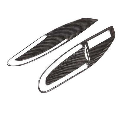 Carbon Fiber Inner Door Handle Cover Trim for Porsche 718 2016-20 / 911 2012-18