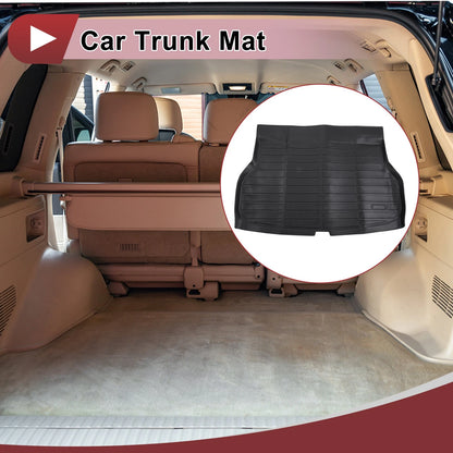 Cargo Liner Rear Trunk Mat Long Grid Pattern for Acura RDX (2013-2018) TPE