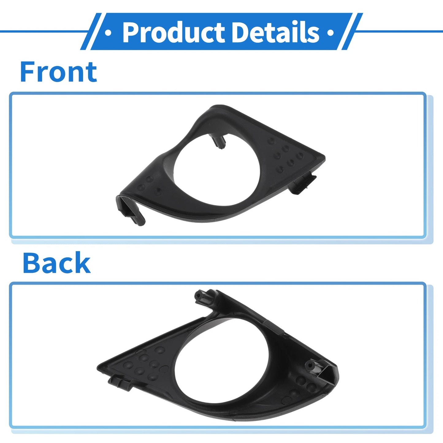 Front Left Fog Light Grill for Honda Accord Acura TSX (2009 - 2012)