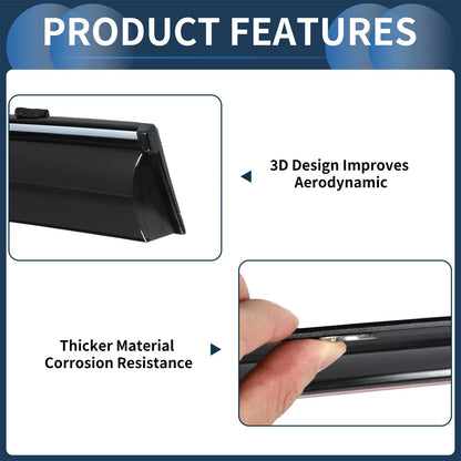 Window Deflectors 1 Set for Toyota Camry (2018)