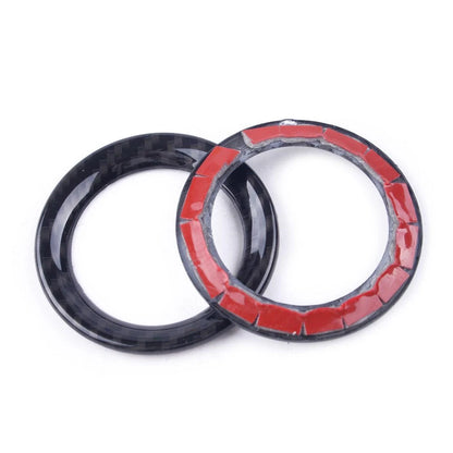Carbon Fiber Door Speaker Cover Ring for Jeep Grand Cherokee (2011-2018)