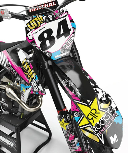 Decal Kit RUSH Style Stickers for KTM SXF 250 450 (2013-2015)