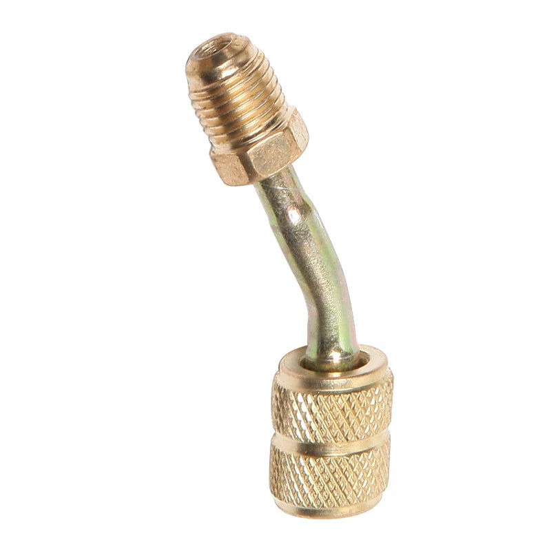 Refrigerant Tank Vacuum Pump Adapter for A/C 45�� R410A