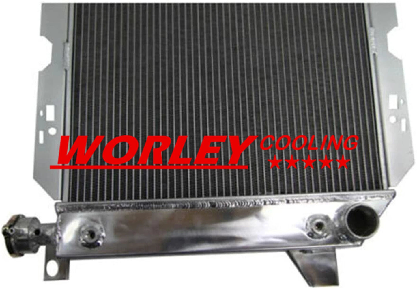 3 Row Aluminum Radiator for Ford F250 1985-1997 5.0L 5.8L 7.5L V8 (1985-1997)