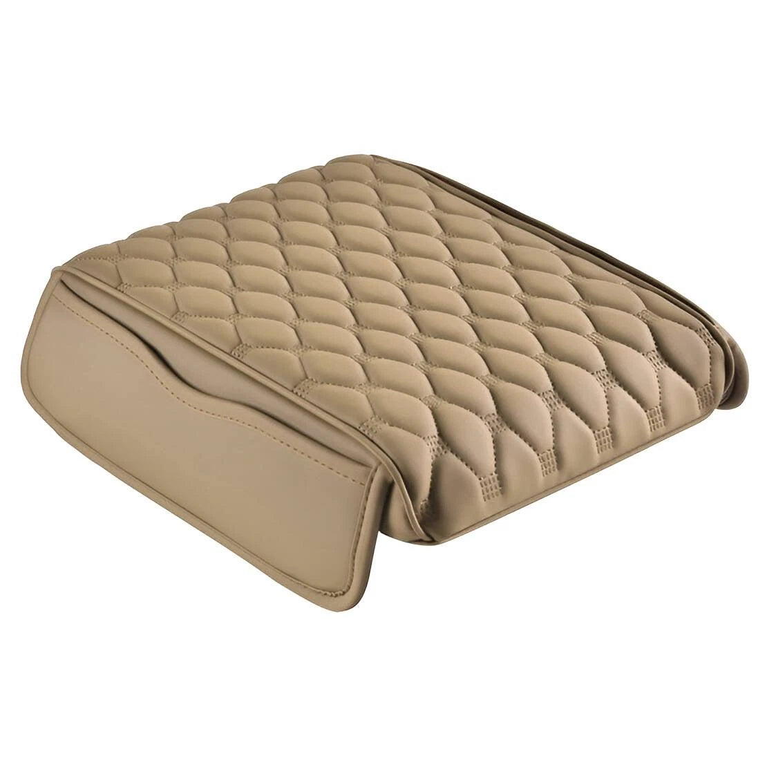 Beige Center Console Armrest Box Cover for Car
