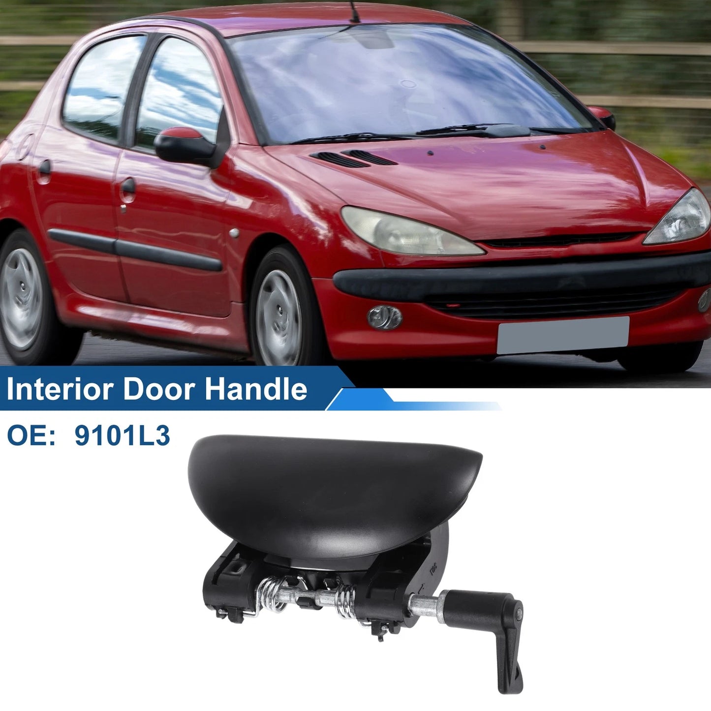 Front Driver Side Door Handle for Peugeot 206 (1998-2009)