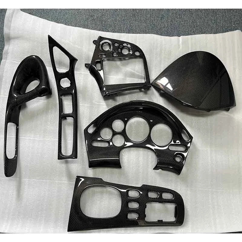 LHD Carbon Fiber Interior trim kit Cover for Mazda RX-7 RX7 FD3S