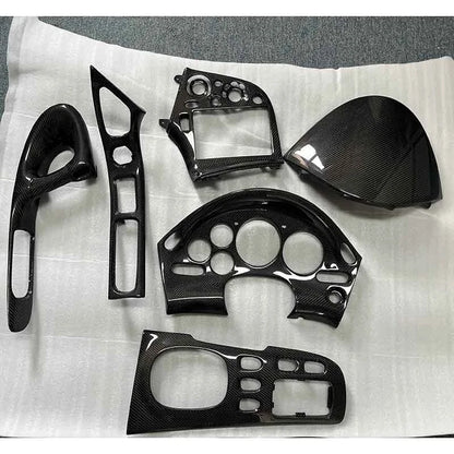 LHD Carbon Fiber Interior trim kit Cover for Mazda RX-7 RX7 FD3S