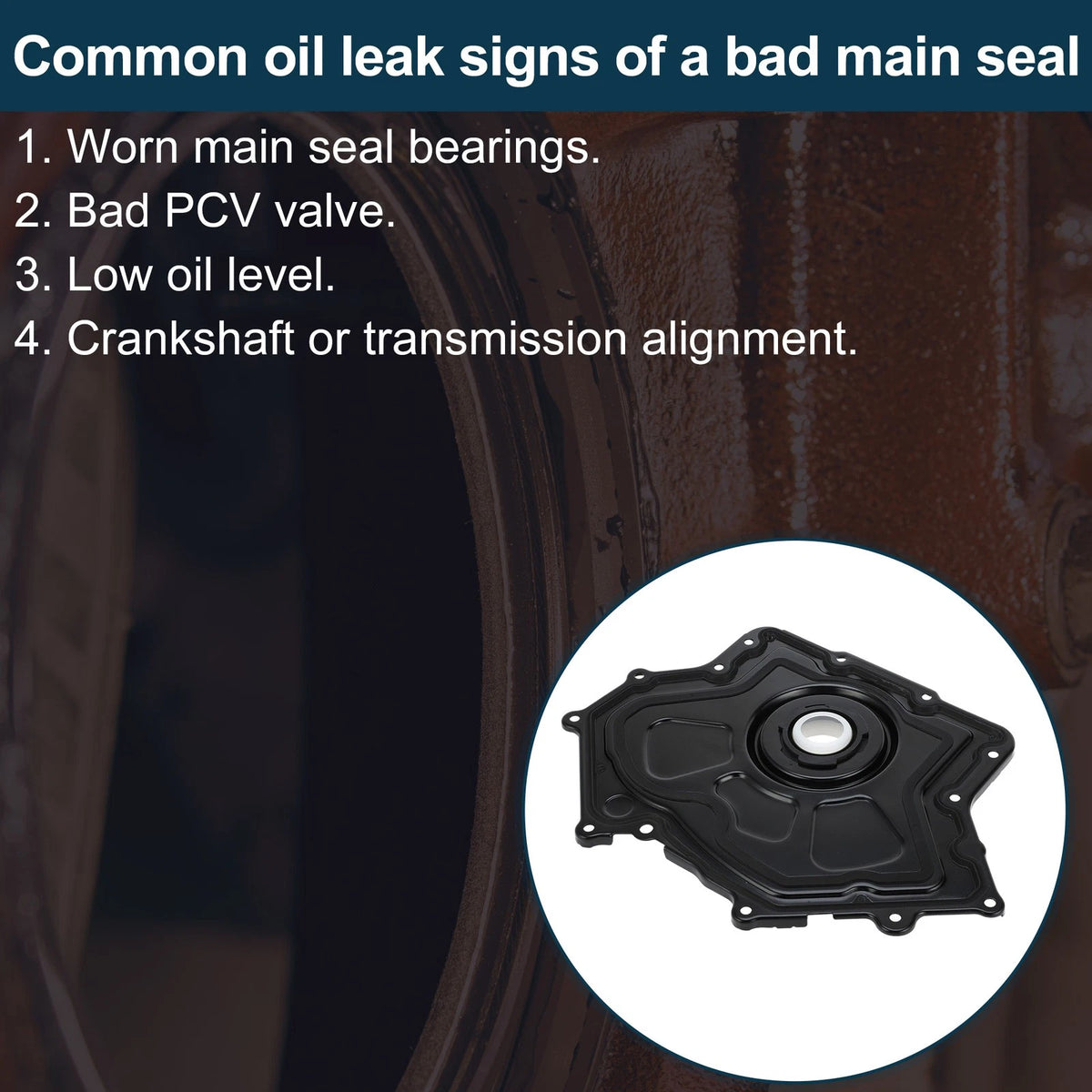 Crankshaft Oil Seal for Land Rover Range Rover Discovery (2005-2016)