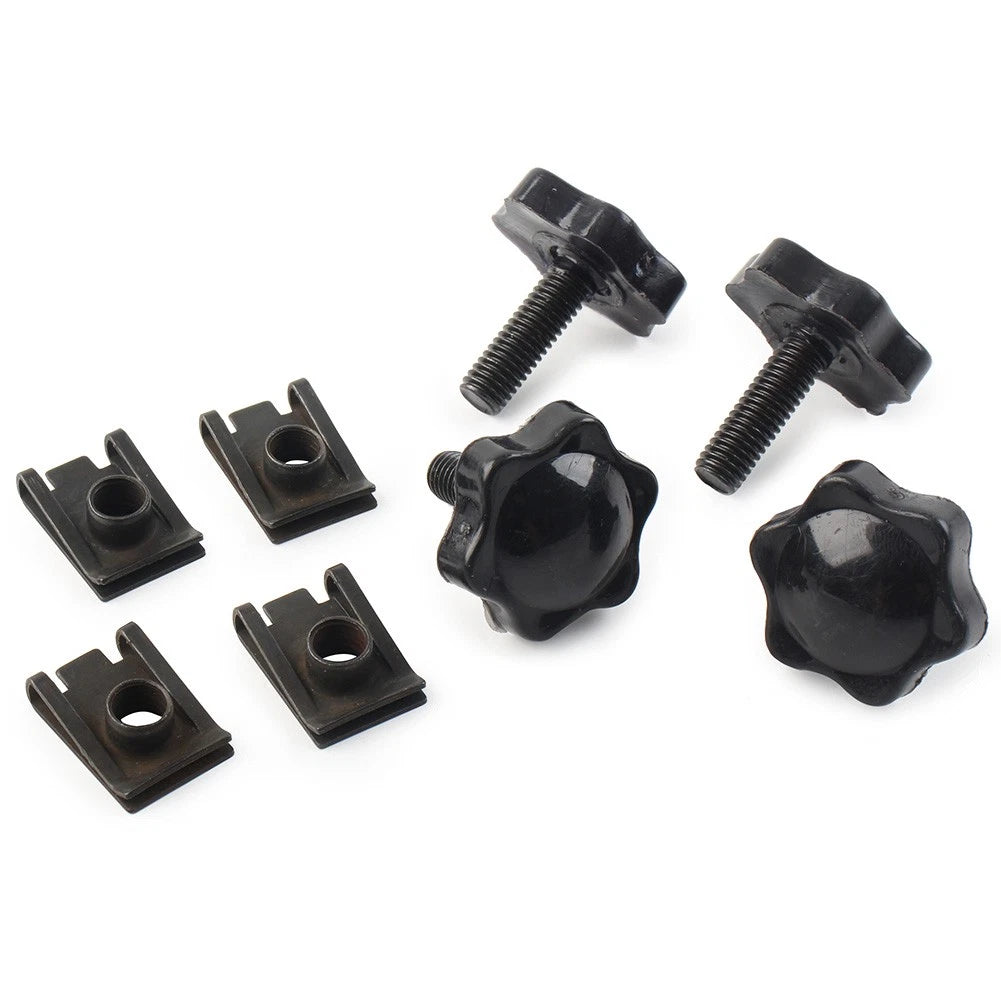 4X Saddlebag Lock Mounting Theft Deterrent Bolts for Harley FLHT FLHTCU (2000-2023)