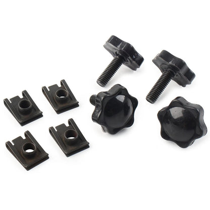 4X Saddlebag Lock Mounting Theft Deterrent Bolts for Harley FLHT FLHTCU (2000-2023)
