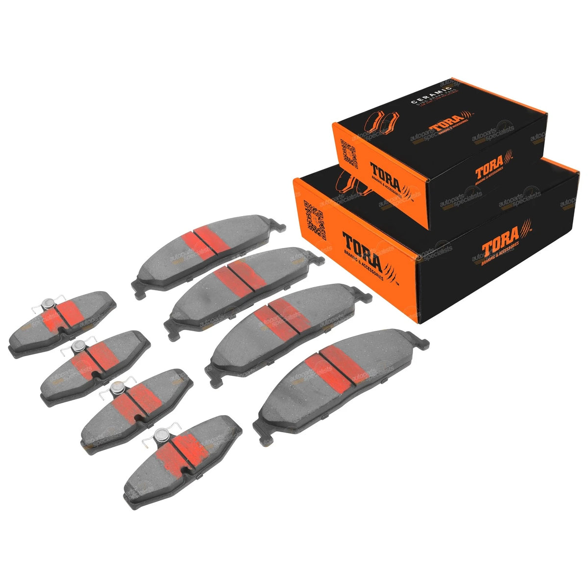 Front & Rear Disc Brake Pads Set for Ford Fairlane/Fairmont/Falcon BA/BF/FG