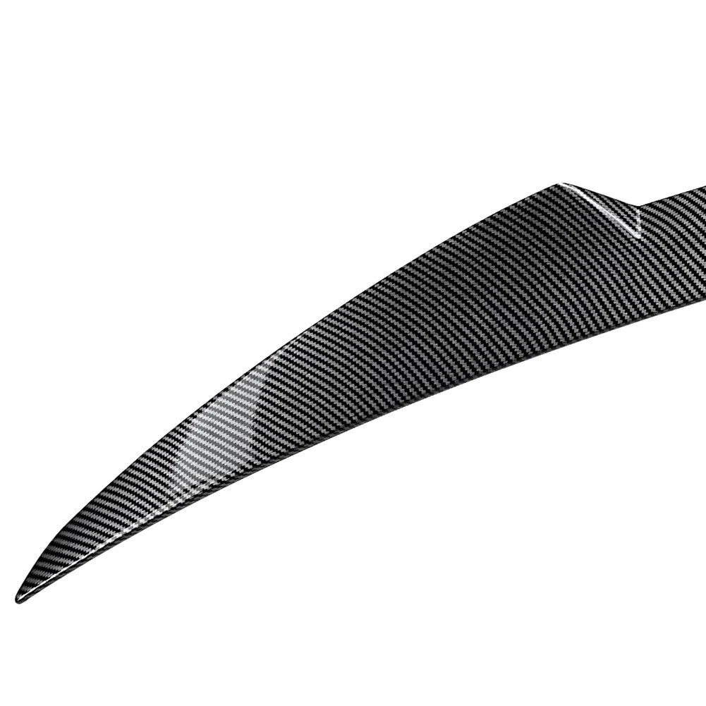 M4 Style Carbon Black Rear Trunk Spoiler Wing for BMW 5 Series E60 (04-10)
