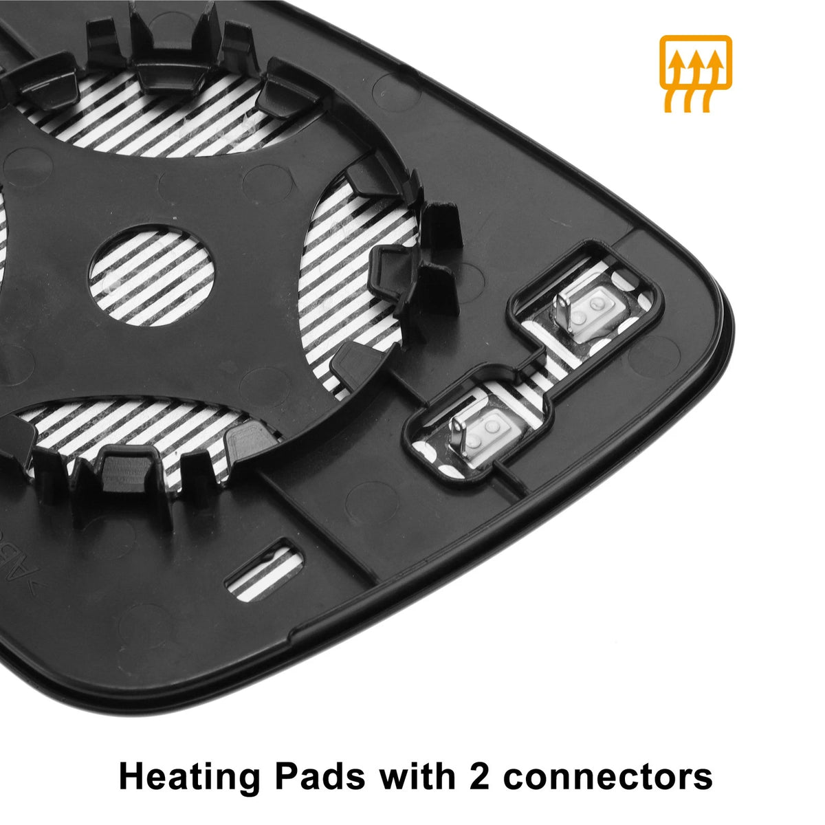 Heated Right Side Mirror Glass w/ Backing Plate for Nissan Altima (2019-2021)