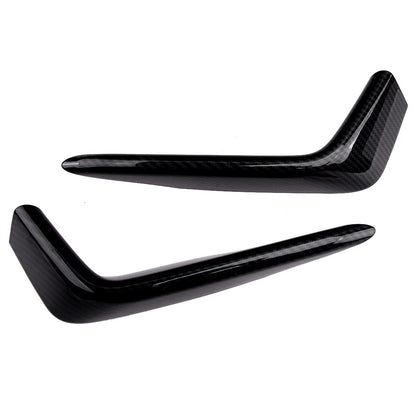 Carbon Fiber Rear Fog Light Eyebrow Trim for Honda Civic (2020-2021)