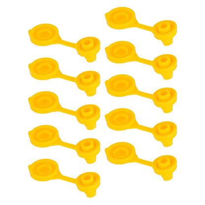 10pc Gas Can Vent Cap Plug Yellow for Blitz Kolpin Rotopax Scepter Eagle