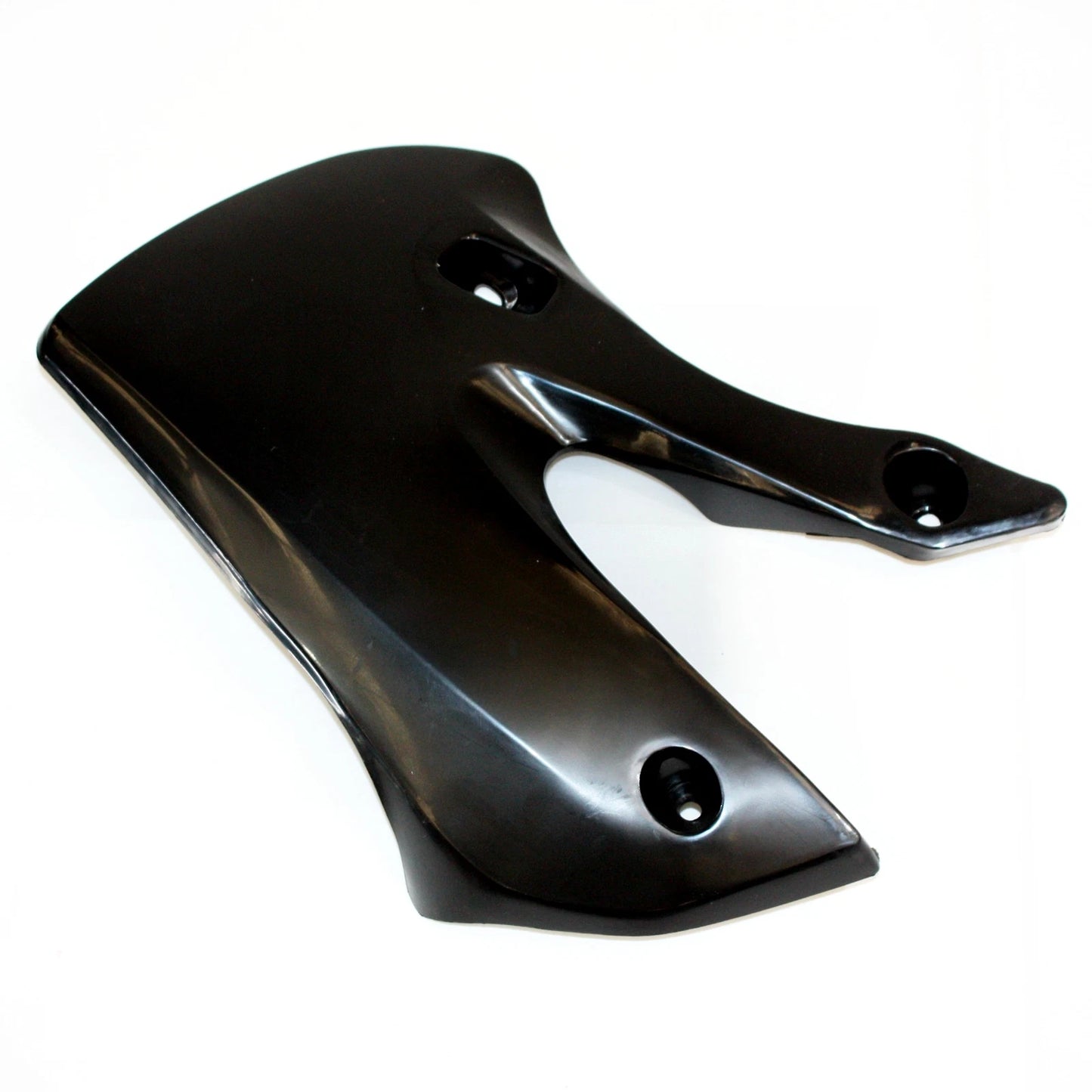 Black Plastic Front Right Side Guard Fender for KLX110 (2002-2023)