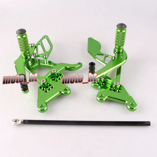 CNC Motorcycle Rearsets Footpegs for Yamaha YZF R6 (2003-2005) Black
