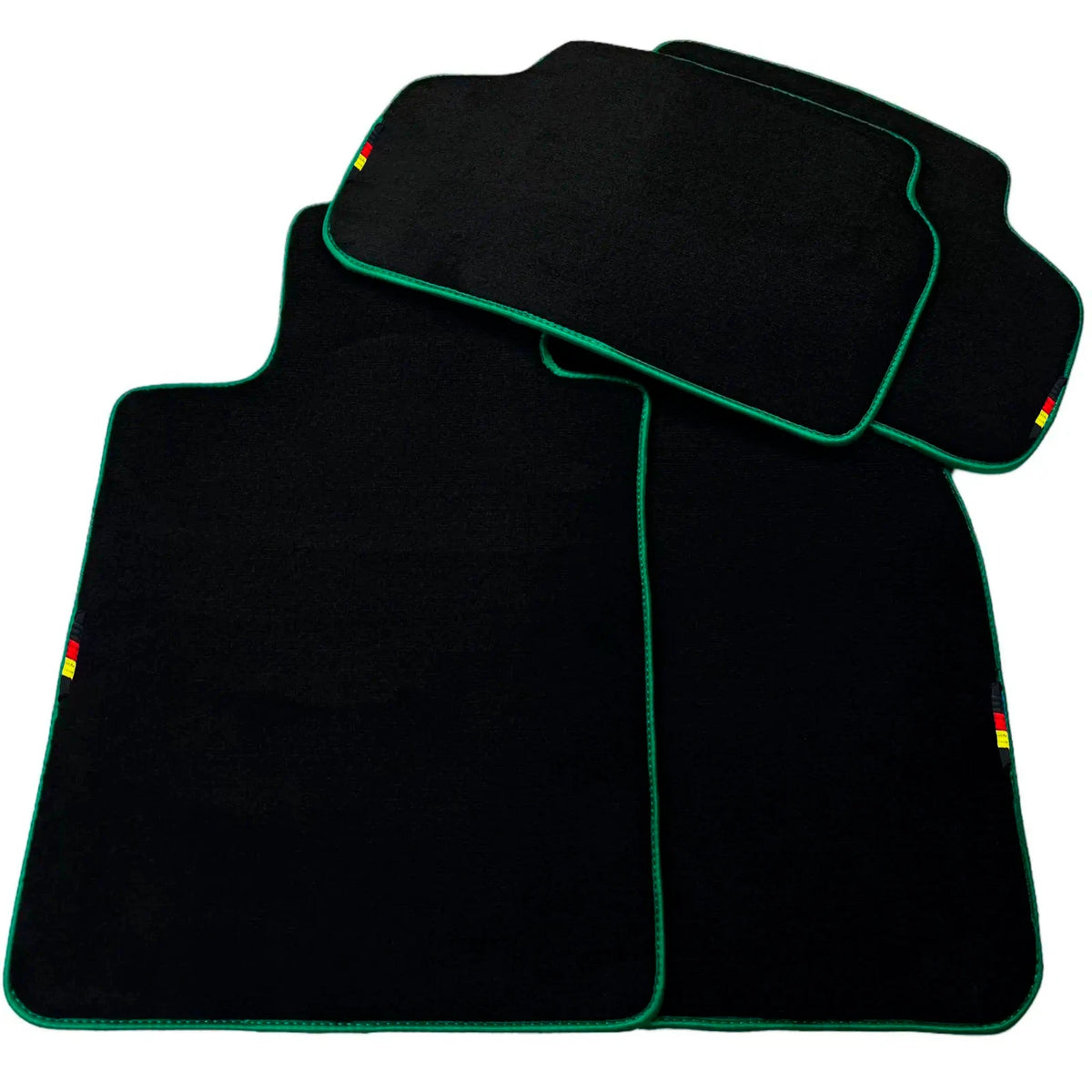 AutoWin Black Floor Mats for BMW Z4 E85 Convertible 2003-2008 (2 x Mats)