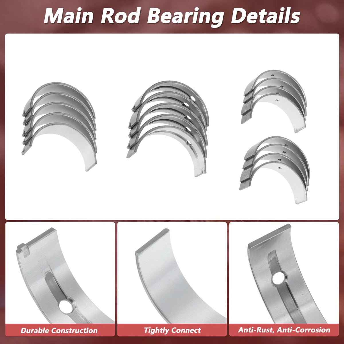 Main Bearing & Connecting Rod Bearing Kit for Hyundai Tucson (2010-2015)