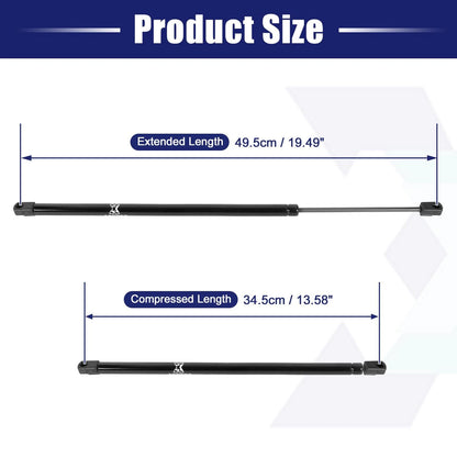 2 x Rear Glass Window Lift Supports for GMC (2014-2023)