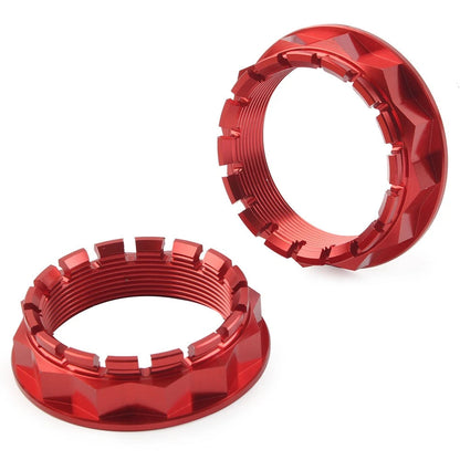 Rear Wheel Axle Nut 2 x Red for Ducati V4 1098 1198 1199 1299 Diavel