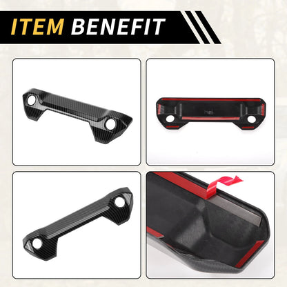 Carbon Fiber Boot Handle Bowl Cover for Toyota Tundra (2022-2024)